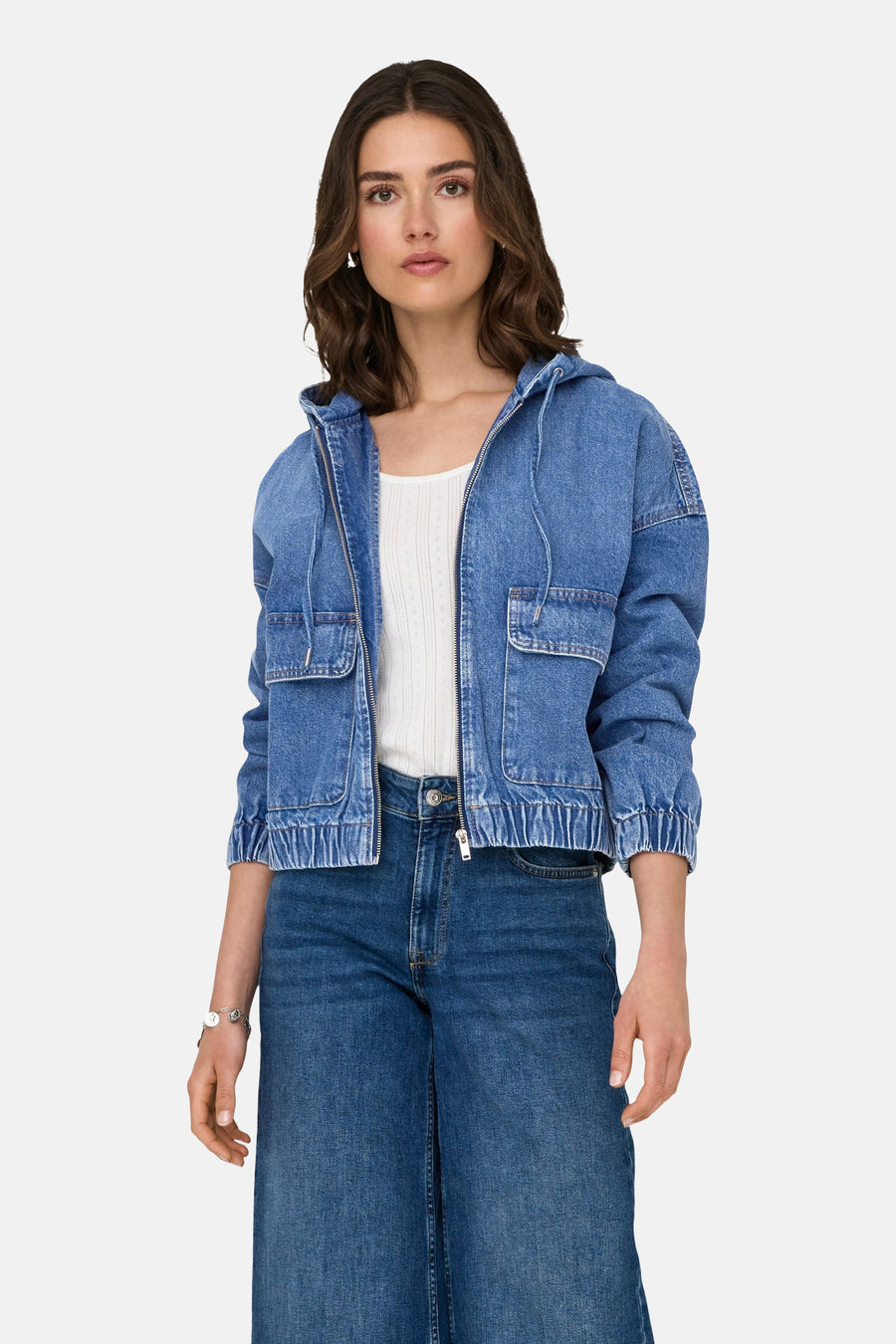 Jeansjas - mid blue denim - ONLY®