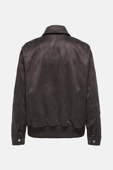 ONLNALA LIFE FAUX SUEDE BOMBER OTW