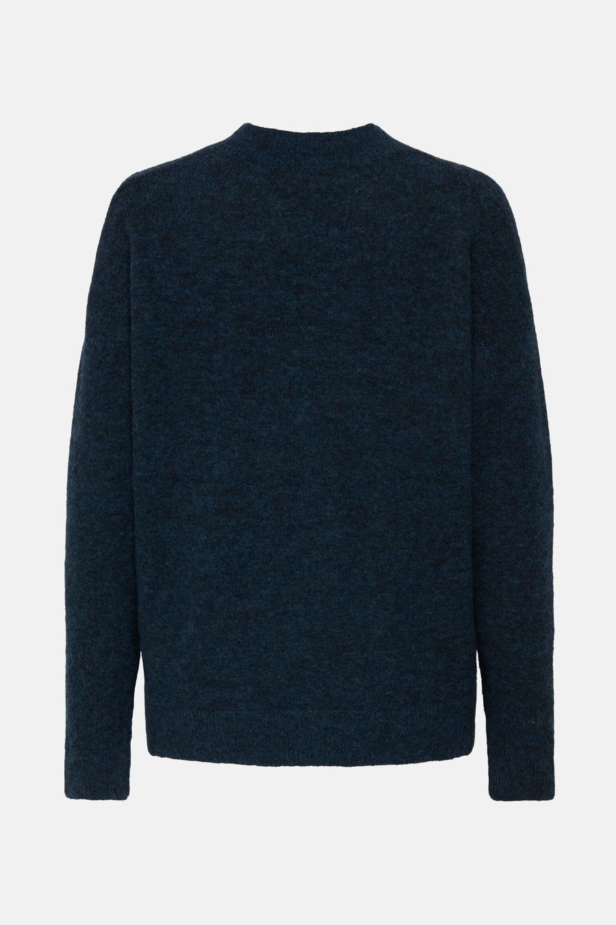 Pull met ronde hals - blauw
