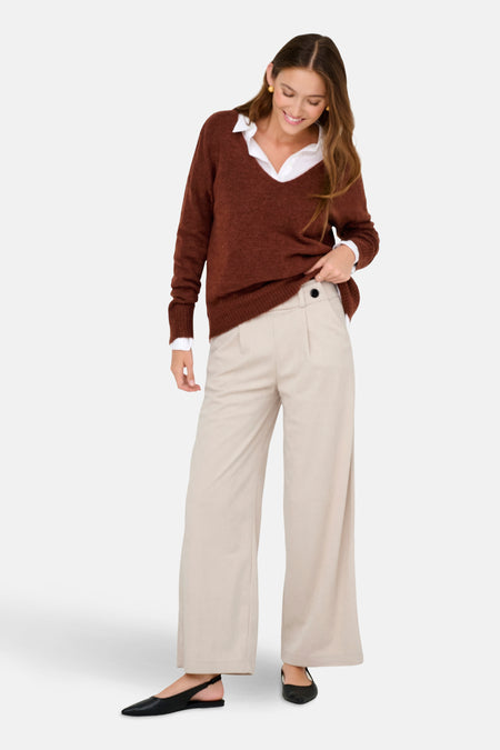 Broek - ecru