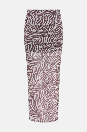 ONLAMY AOP ZEBRA SKIRT CS JRS