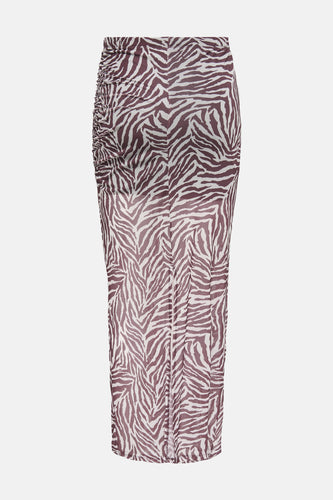 ONLAMY AOP ZEBRA SKIRT CS JRS