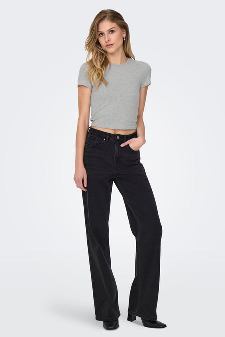 Top (korte mouwen) Grijs - ONLY®
