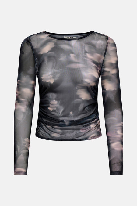 T-shirt (lange mouwen) Zwart - ONLY®