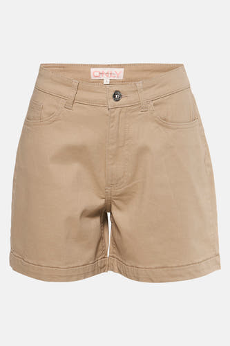 Beige court de ONLY, avec des poches arrière et un étiquette sur la ceinture.