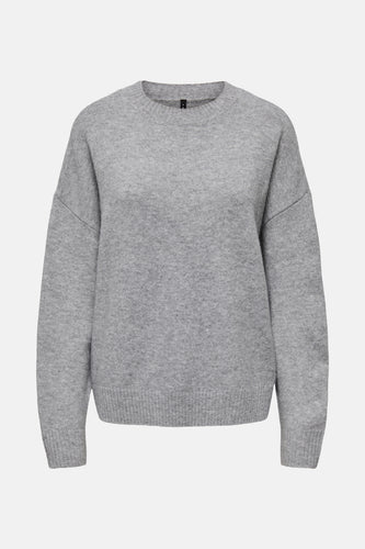 Pull met ronde hals - grijs - ONLY®