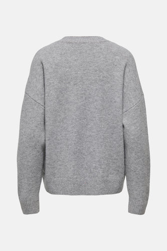 Pull met ronde hals - grijs - ONLY®