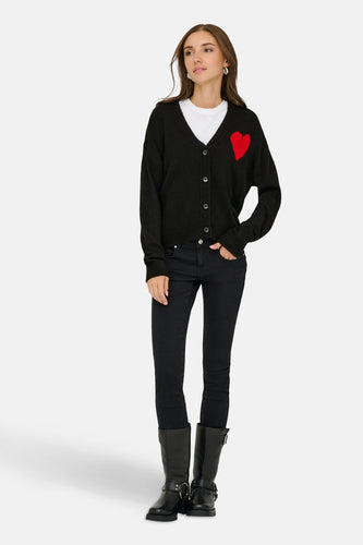 JDYVITTORIA L/S HEART CARDIGAN KNT