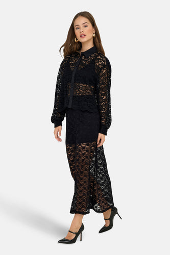 Lange rok - zwart - ONLY®