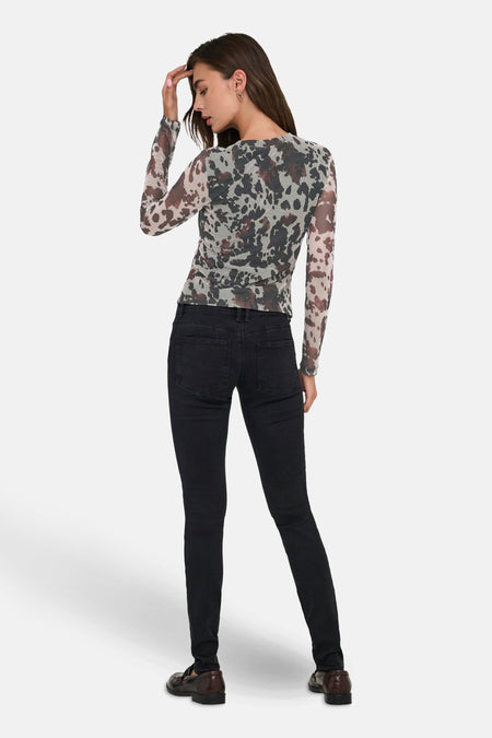 ONLNOVA L/S MESH TOP
