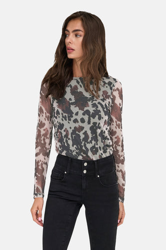 T-shirt met lange mouwen - Multicolor - ONLY®