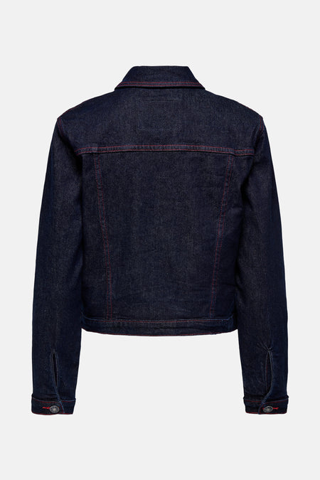 Jeansjas - dark blue denim