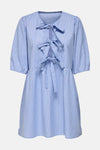 ONLCLARA TESSA LIFE SS BOW DRESS WVN