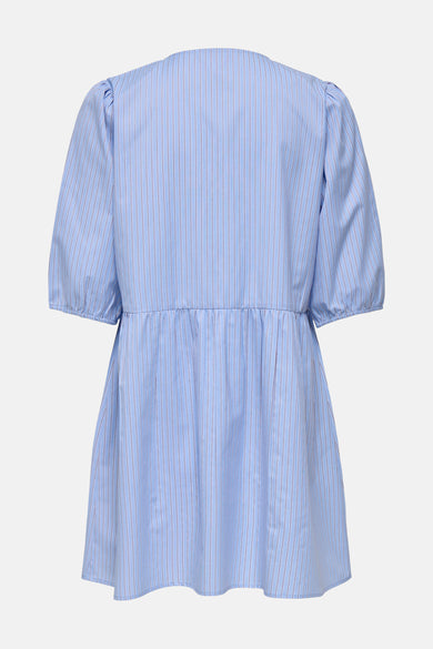 ONLCLARA TESSA LIFE SS BOW DRESS WVN