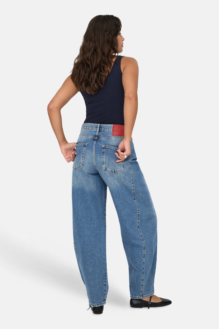HORSESHOE - mid blue denim