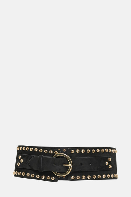 ONLELLIE STUD FAUX SUEDE WAIST BELT ACC