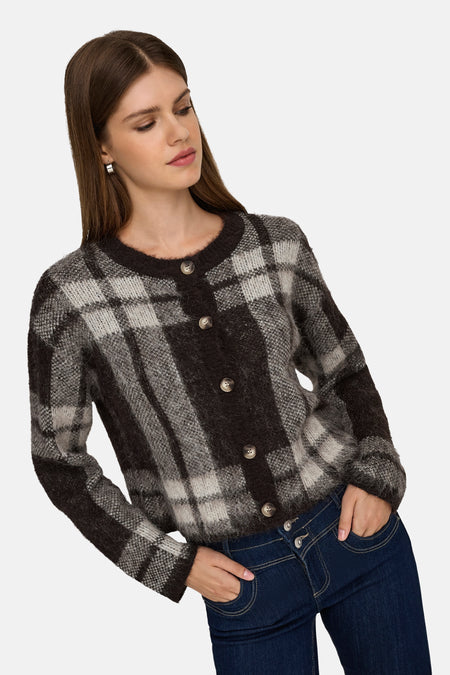 ONLBEVERLY LIFE LS BUTTON ONEC CARDI KNT