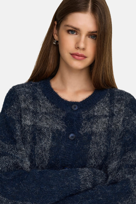 ONLBEVERLY LIFE LS BUTTON ONEC CARDI KNT