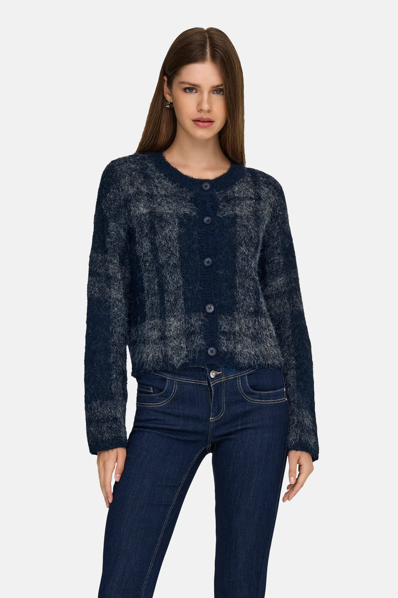 ONLBEVERLY LIFE LS BUTTON ONEC CARDI KNT