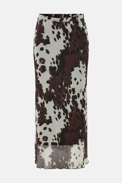 ONLLILI MESH LONG SKIRT WVN OX