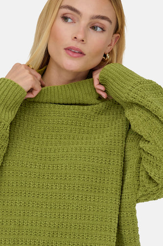 Pull à col roulé - vert - ONLY® - 7