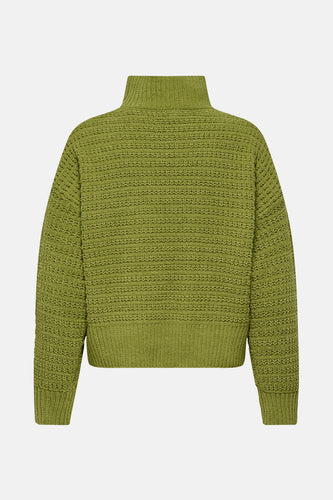 Pull à col roulé - vert - ONLY® - 7