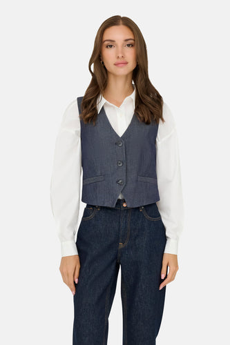 Blazer - dark blue denim - JDY