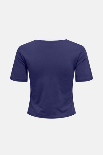 T-shirt met korte mouwen - blauw