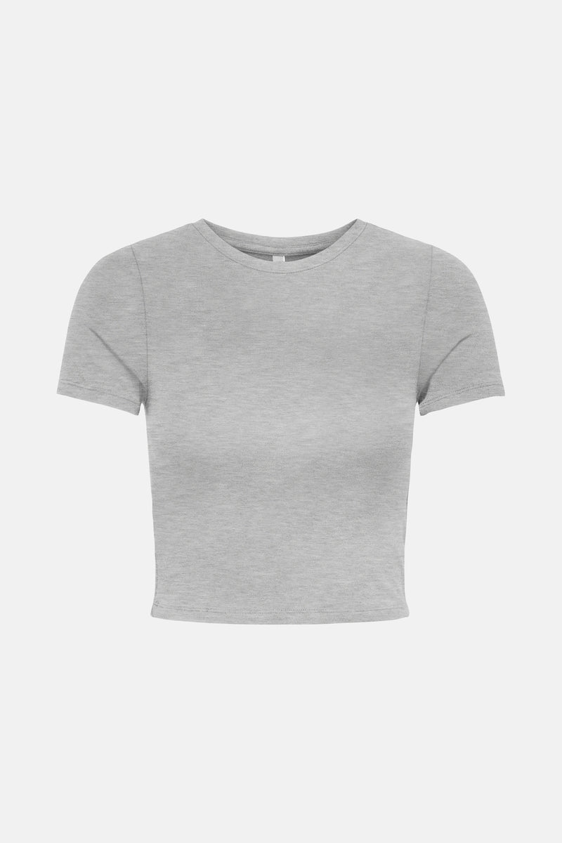 Top uni manche courte Gris - ONLY®