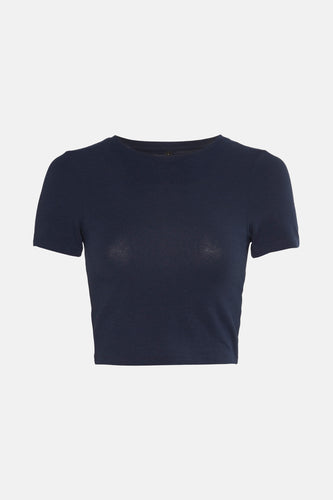 T-shirt met korte mouwen - Donkerblauw