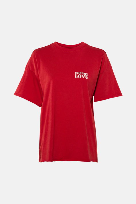 T-shirt à manches courtes - Rouge