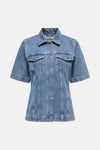 Jeanshemd - mid blue denim