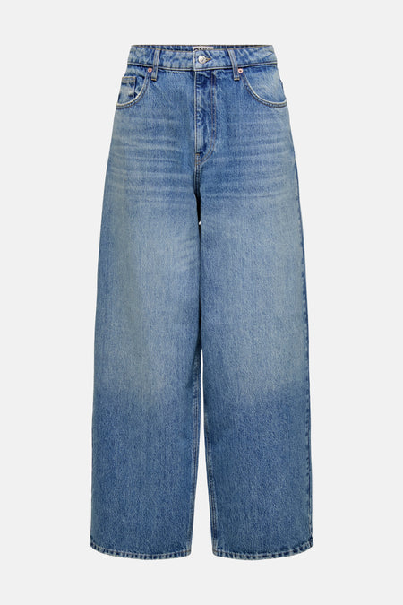 AMBER - mid blue denim