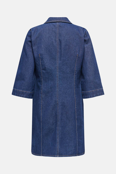 JDYSALLY ZIP STITCH 3/4 DRESS DNM