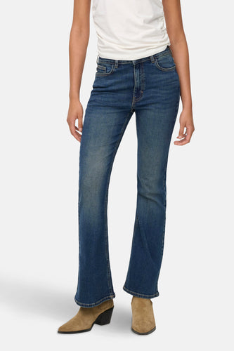 Jeans flared dark blue denim - JDY - JDY - 7