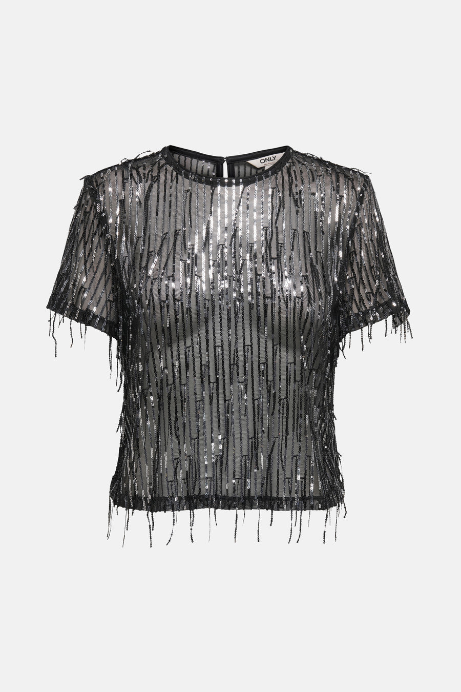 Blouse met korte mouwen - zwart - ONLY® - 5