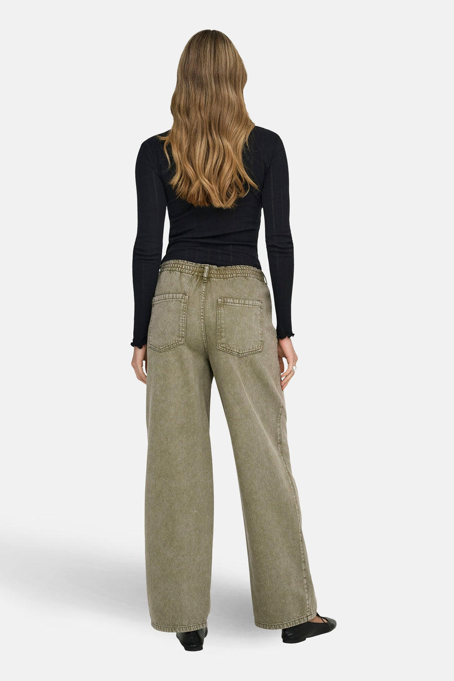 Colored jeans - Kaki