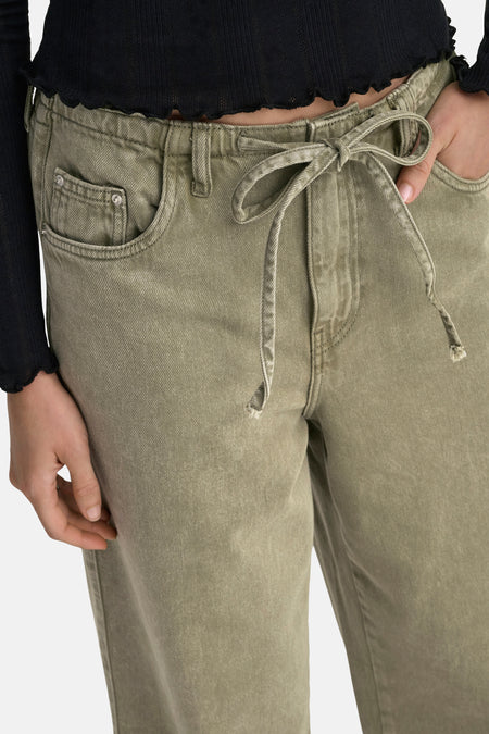 Colored jeans - Kaki