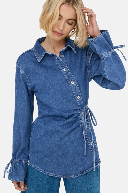 Jeanshemd mid blue denim - ONLY®