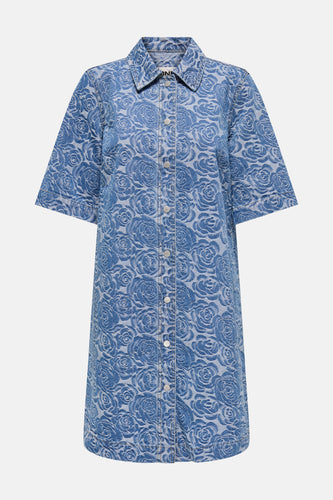 Robe à manches courtes - mid blue denim - ONLY®