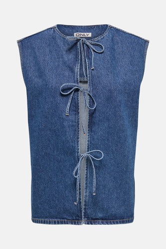 ONLDORSI SL BOW OVERSIZE VEST DNM SIK