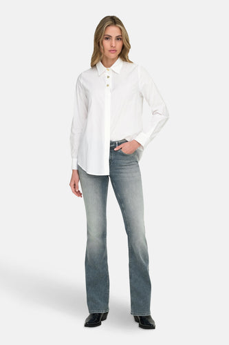 Chemisier (manches longues) blanc - ONLY® - ONLY® - 8