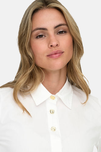 Chemisier (manches longues) blanc - ONLY® - ONLY® - 8