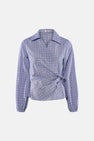 Chemise à manches longues - bleu