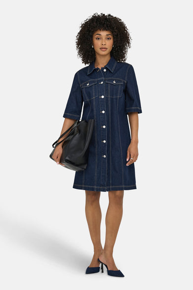 Kleedjes (korte mouwen) Denim - JDY