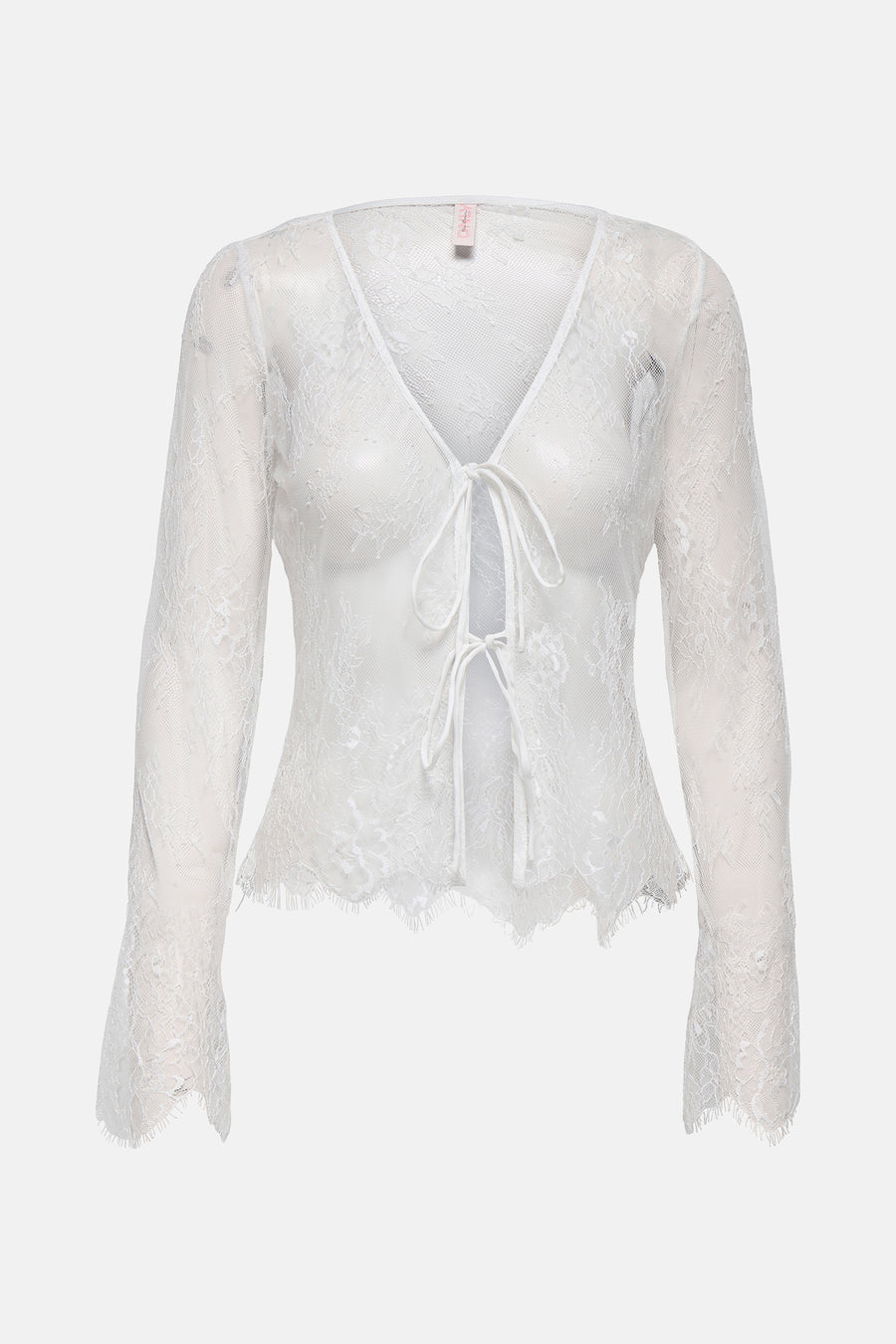 Blouse met lange mouwen - wit - ONLY® - 6