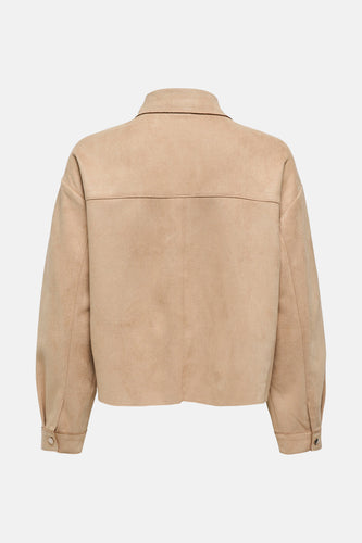 JDYJULLE L/S FAKE SUEDE SHIRT JRS
