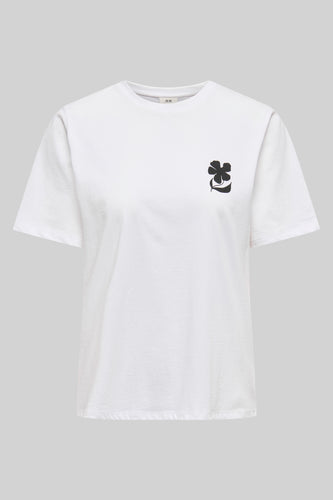 T-shirt met korte mouwen - wit