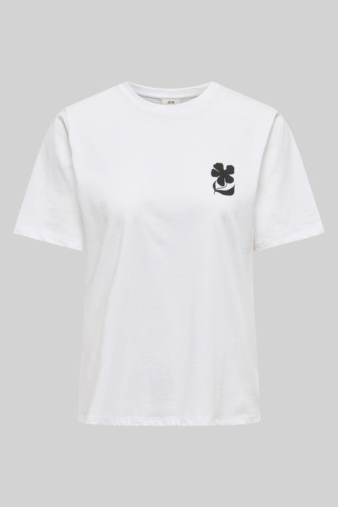 T-shirt (korte mouwen) Wit - JDY
