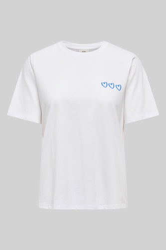 T-shirt met korte mouwen - wit - JDY